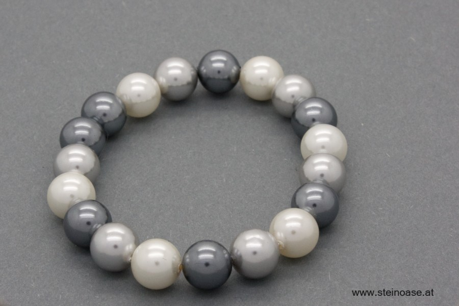 Armband Muschelkern-Perle 10mm